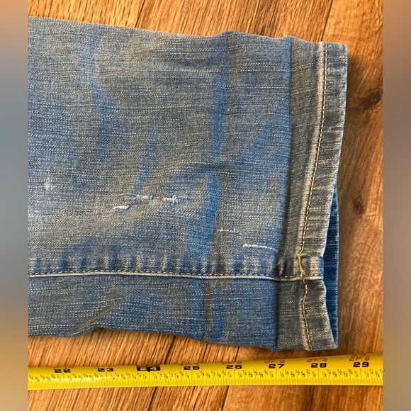 Torrid 20R Boyfriend Straight Vintage Stretch Distressed Jeans Light Wash - Picture 7 of 9